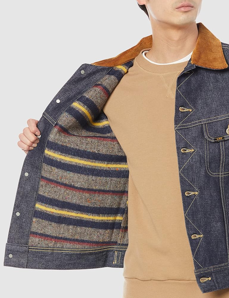 Amazon.co.jp: Lee 1119-189 Men's Storm Rider Denim Jacket